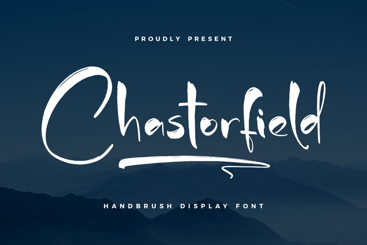 Chastorfield字体 1