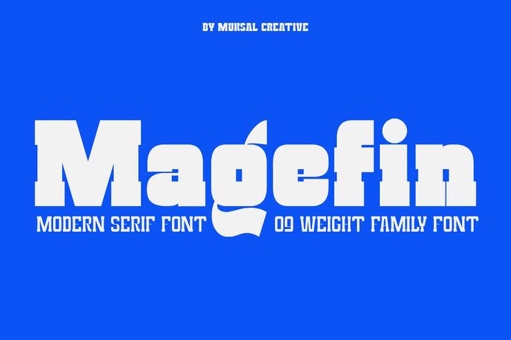 Magefin字体 1