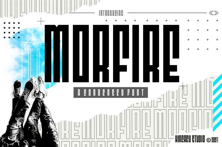 Morfire字体 1
