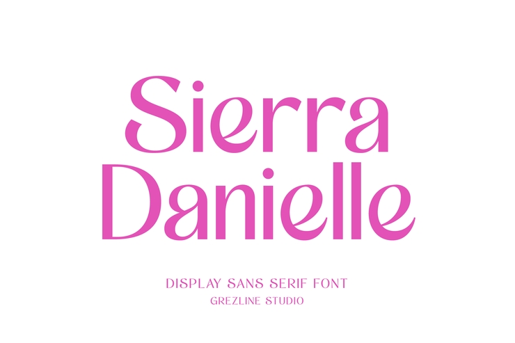 Sierra danielle字体 1