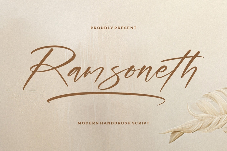 Ramsoneth字体 2