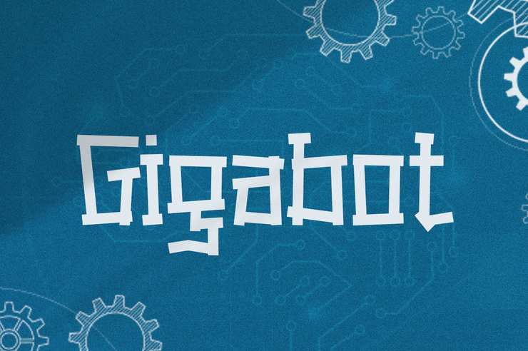 Gigabot字体 2