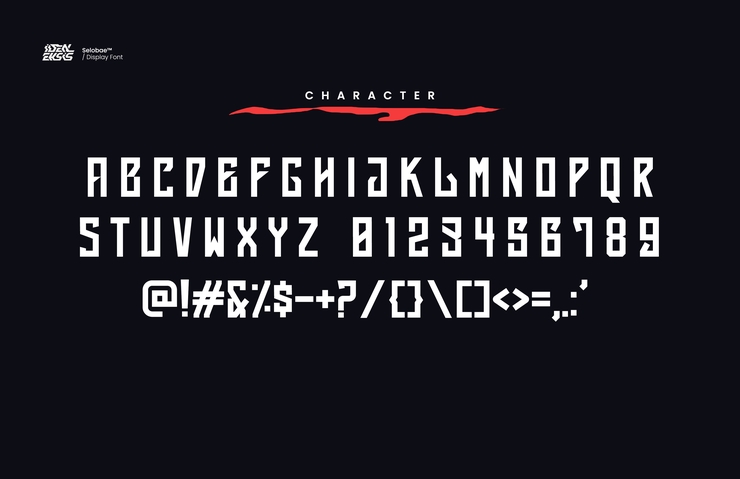 Selobae字体 2