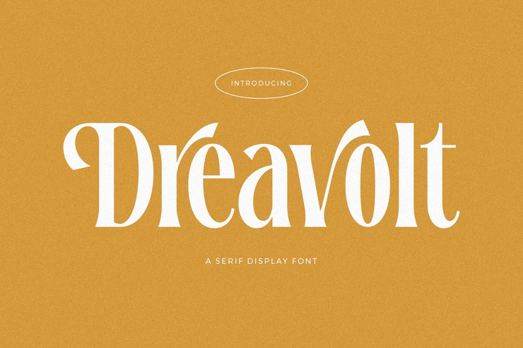 Dreavolt字体 2