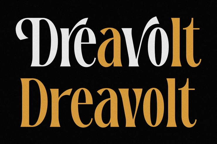 Dreavolt字体 6