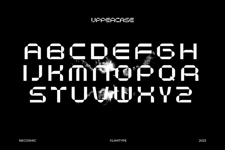 Necosmic字体 8