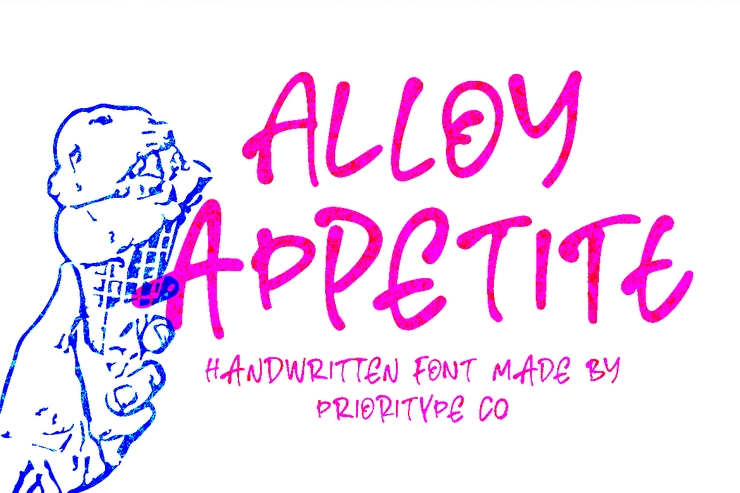 Alloy appetite字体 1
