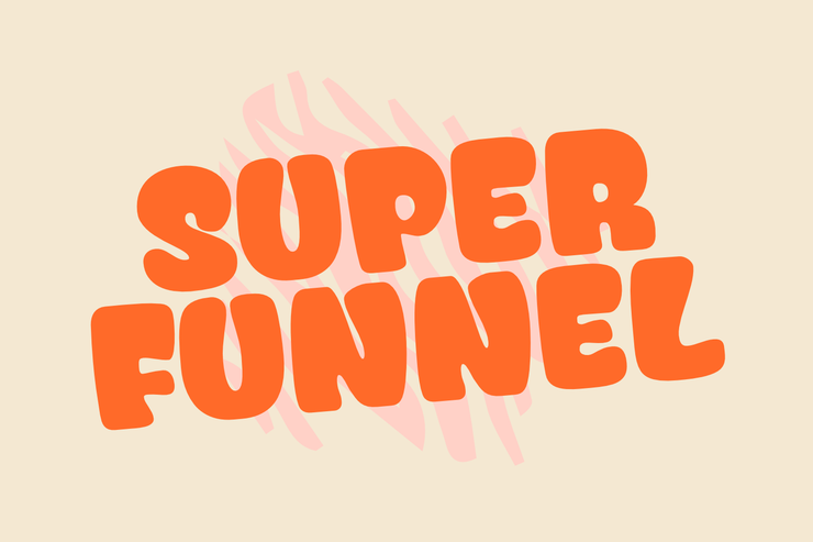 Super funnel字体 1