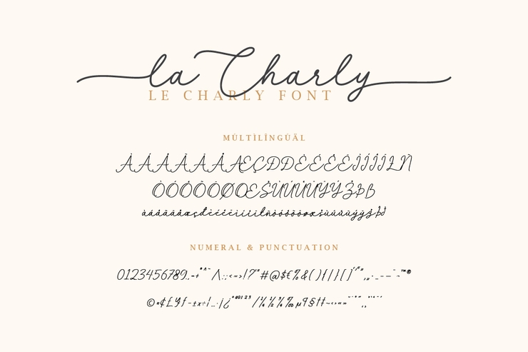 La charly字体 9
