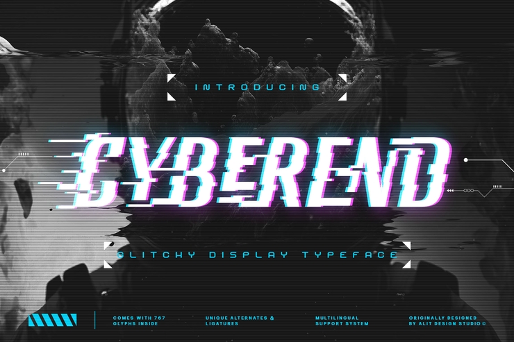 Cyberend字体 2