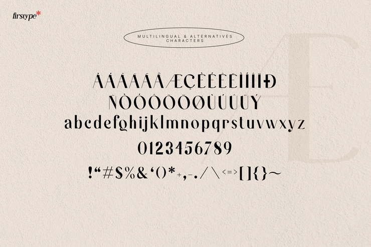 Laxical serif字体 8