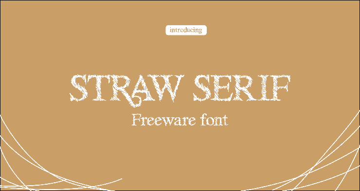 Straw serif字体 1