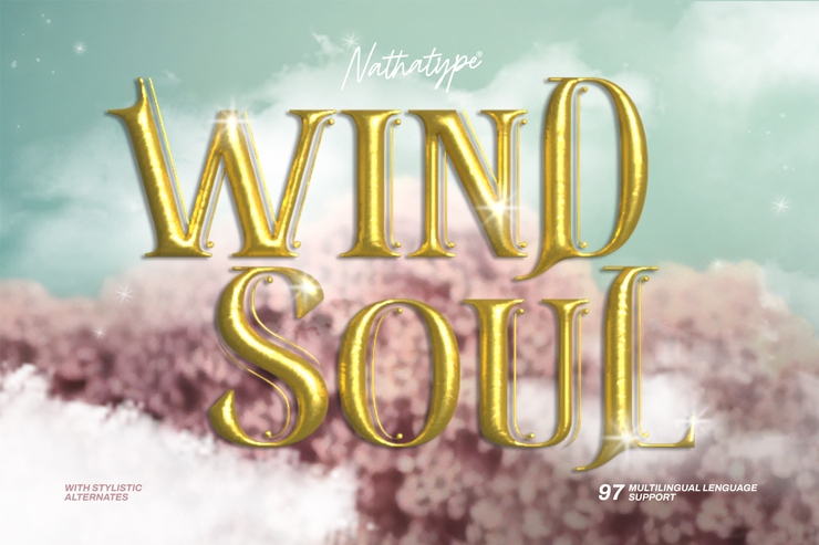 Wind soul字体 1