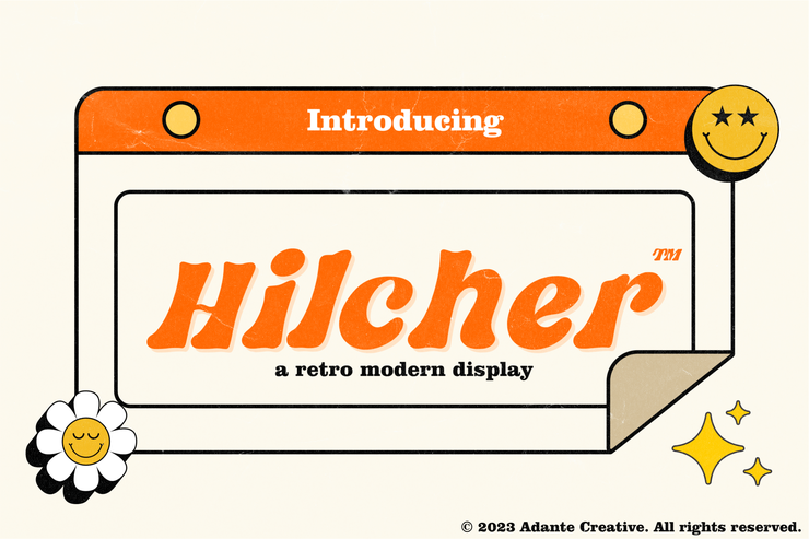 Hilcher字体 1