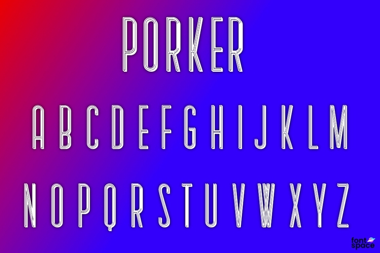 Porker字体 1