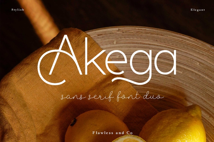 Akega字体 1