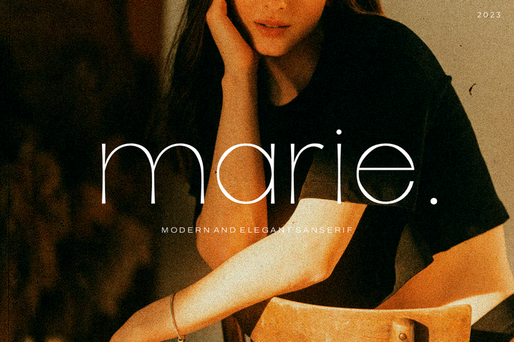 Marie字体 1