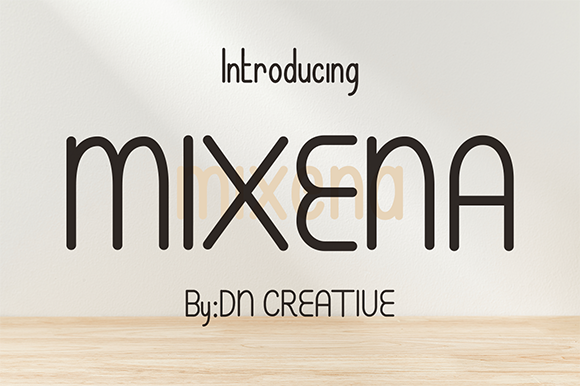 Mixena字体 1