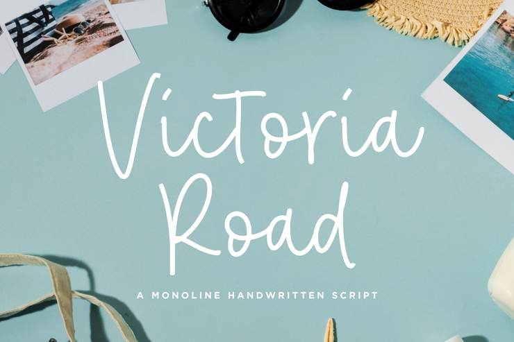 Victoria road字体 1