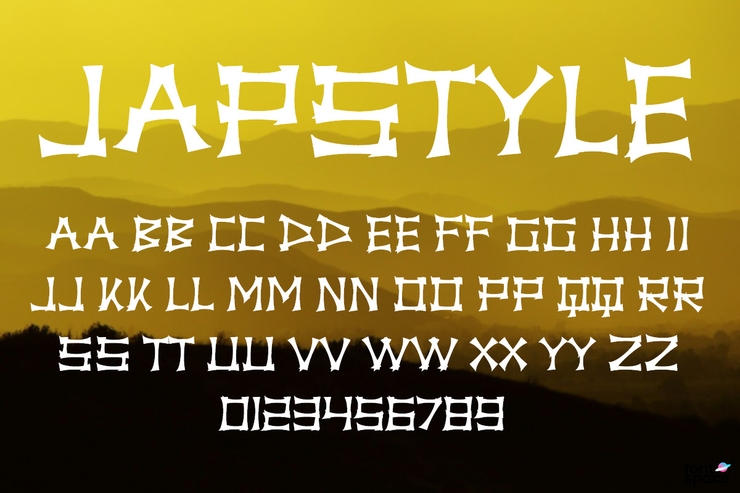Japstyle字体 1