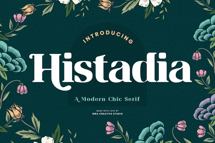 Histadia字体 1