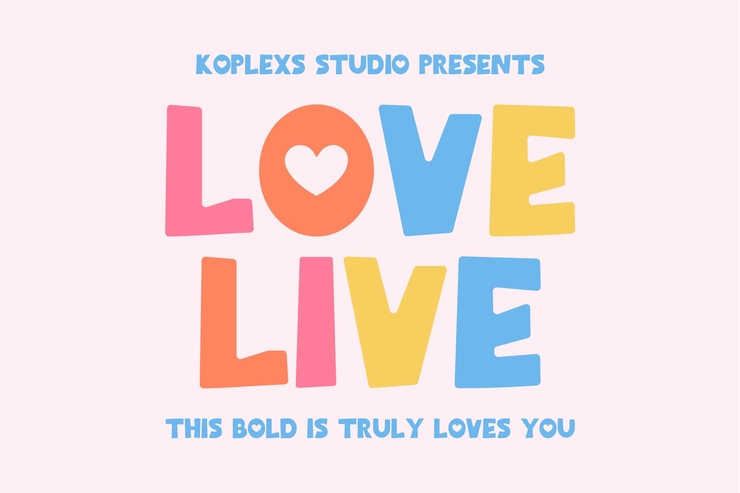 Love live字体 2