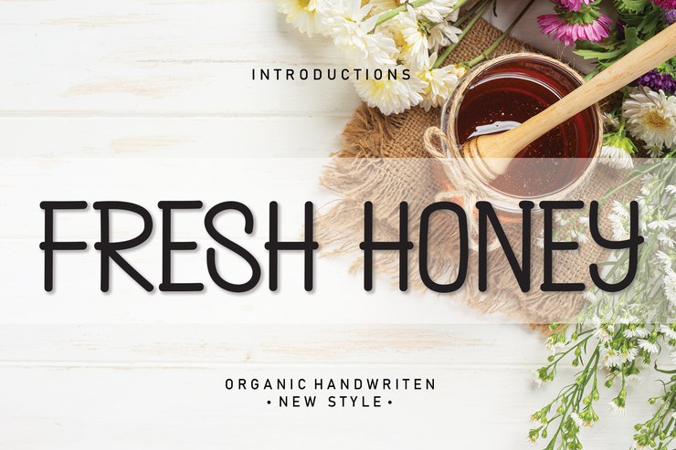 Fresh honey字体 1