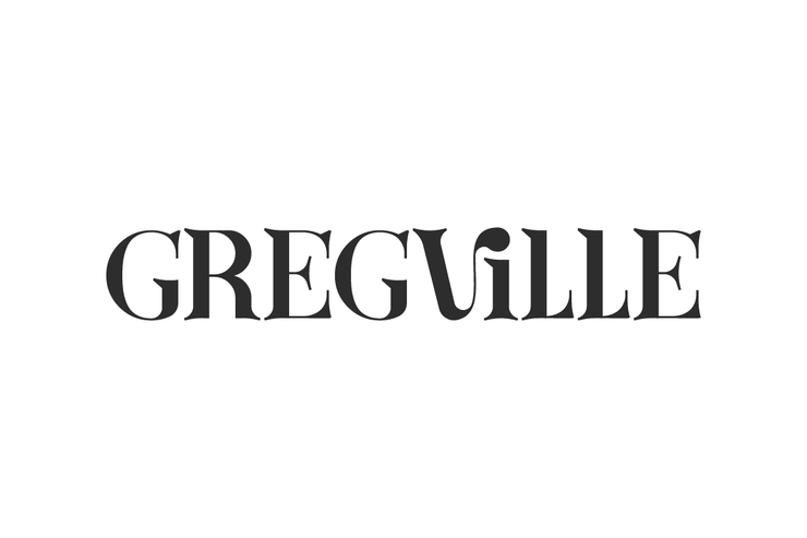 Gregville字体 1