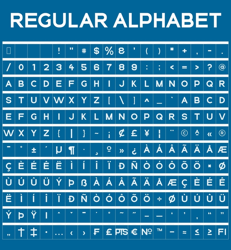 Geo bin字体 3