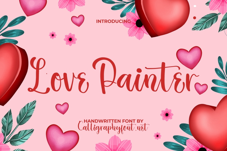 Love painter字体 1