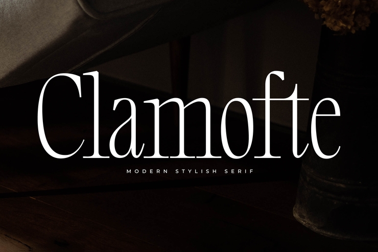 Clamofte字体 1