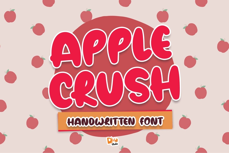 Apple crush字体 1