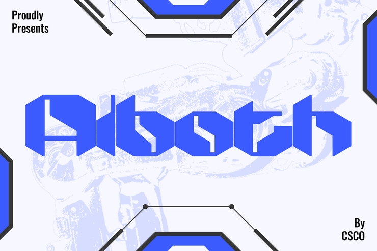 Alboth字体 1