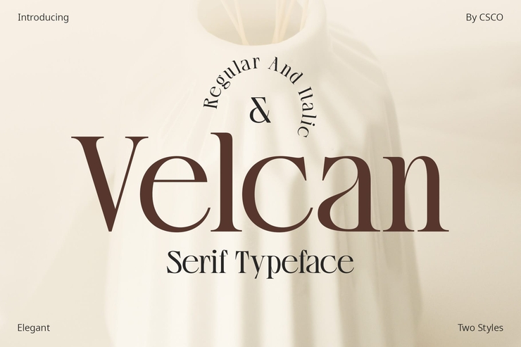 Velcan字体 1