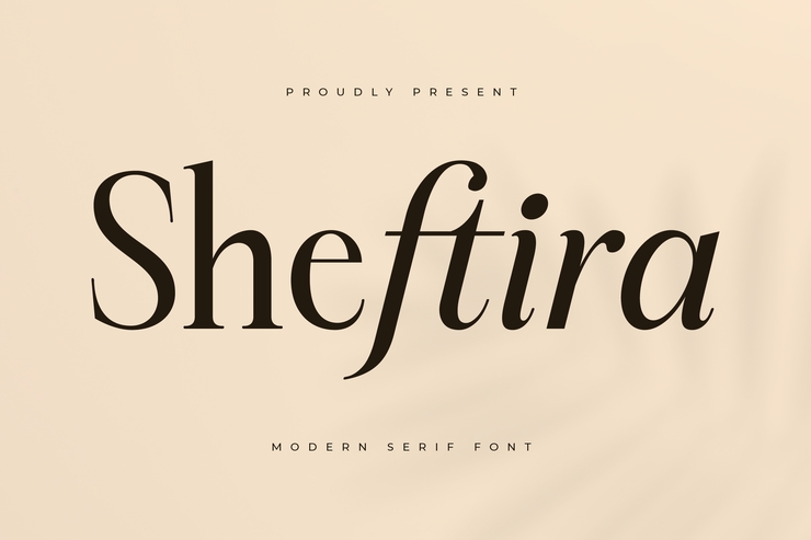 Sheftira字体 1