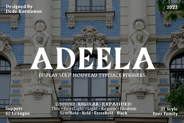 Adeela字体