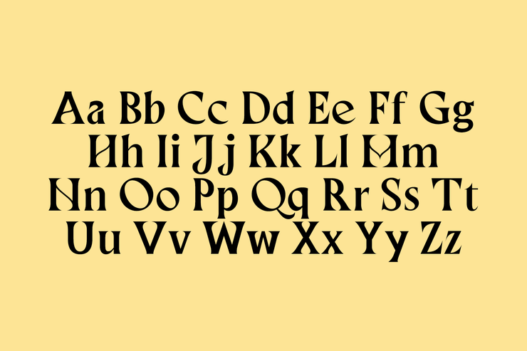 Adeela字体 2
