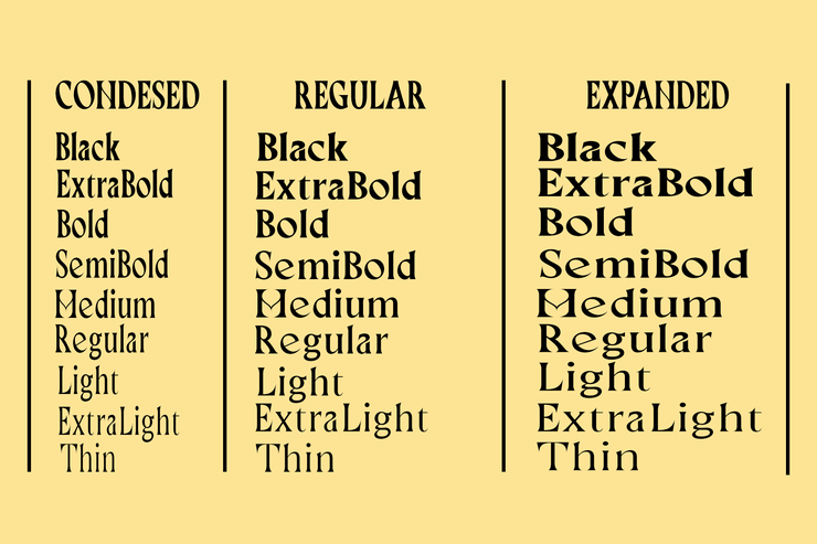 Adeela字体 3