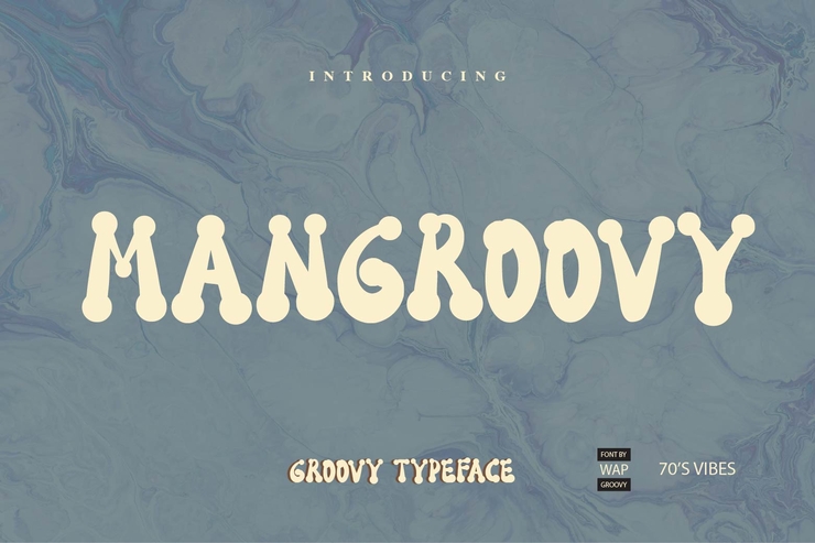 Mangroovy字体 1