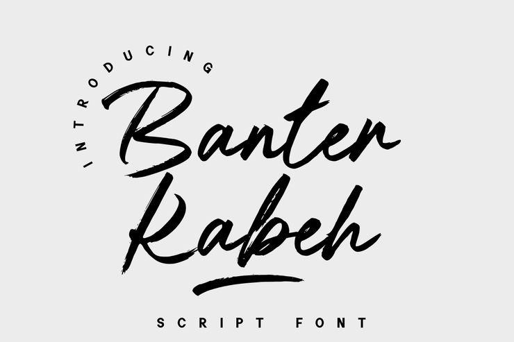 Banter kabeh字体 1