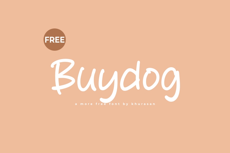 Buydog字体 1