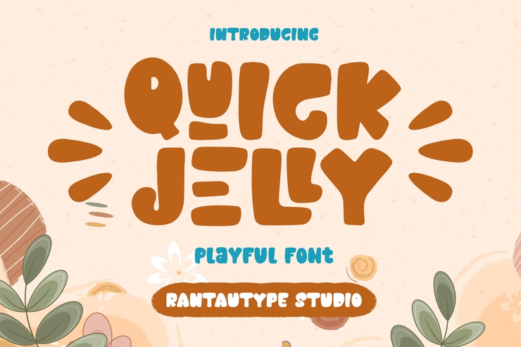 Quick jelly字体 2