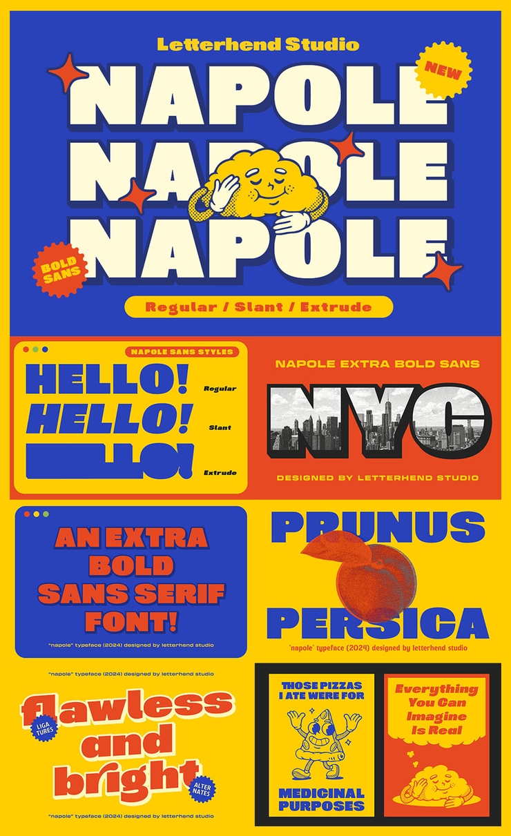 Napole字体 2