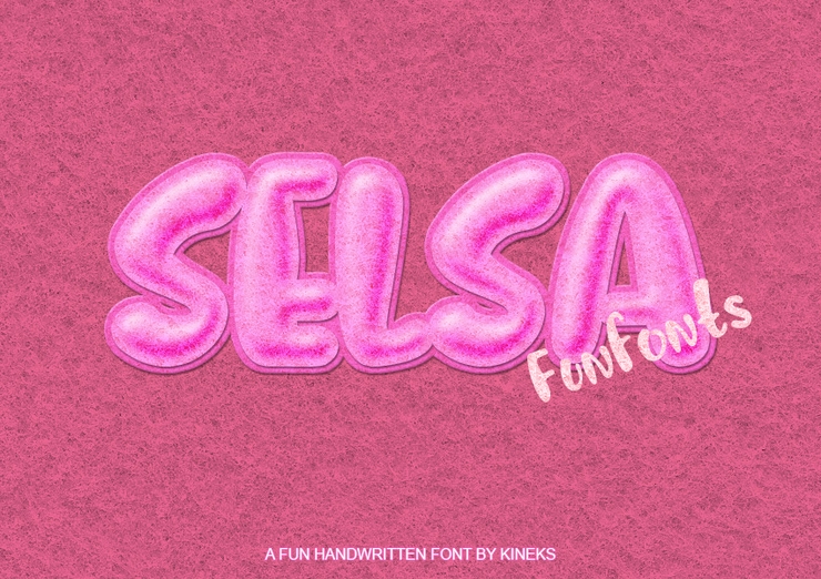 Selsa字体 1