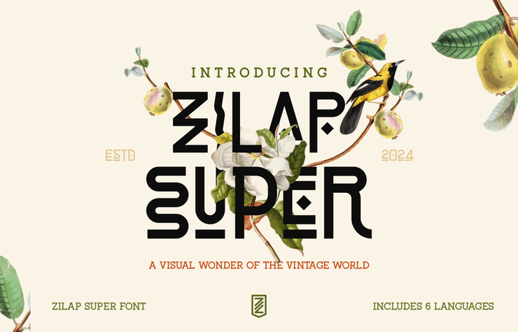 zilap super字体 1
