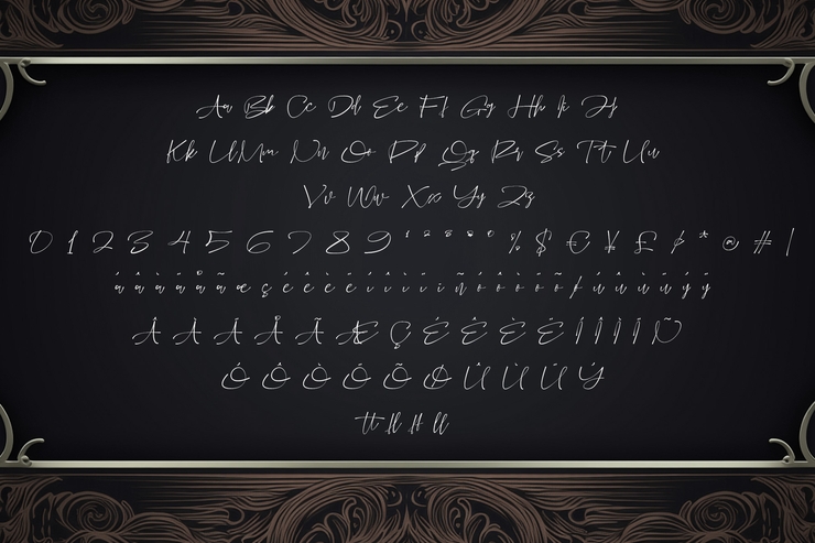 Tambarto字体 6