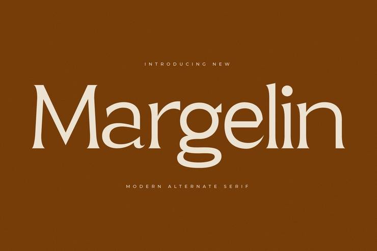 Margelin字体 1