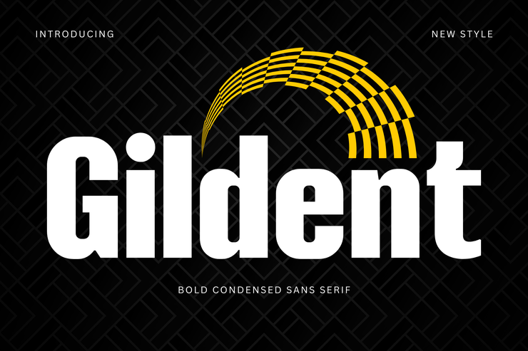 Gildent字体 1
