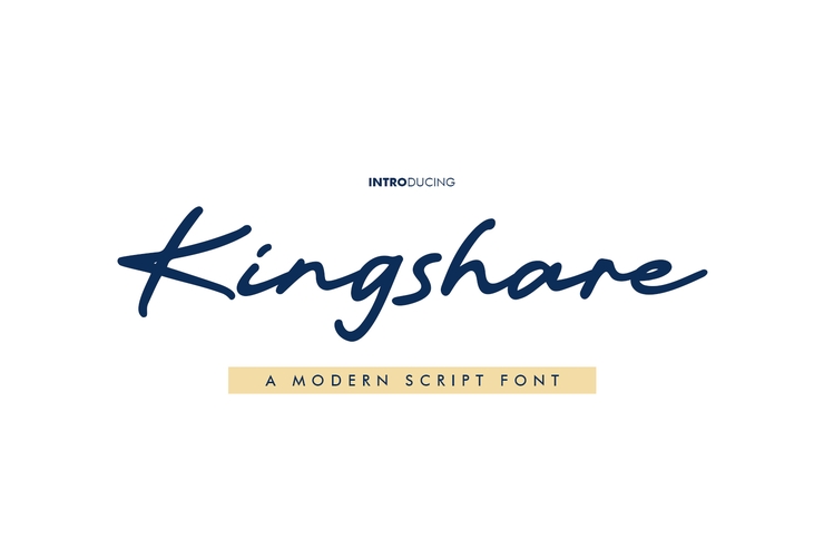 Kingshare字体 1