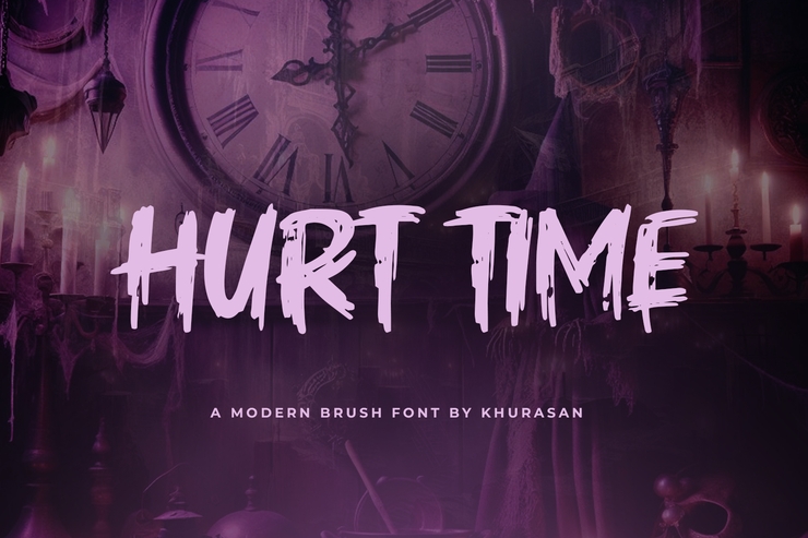 Hurt time字体 1